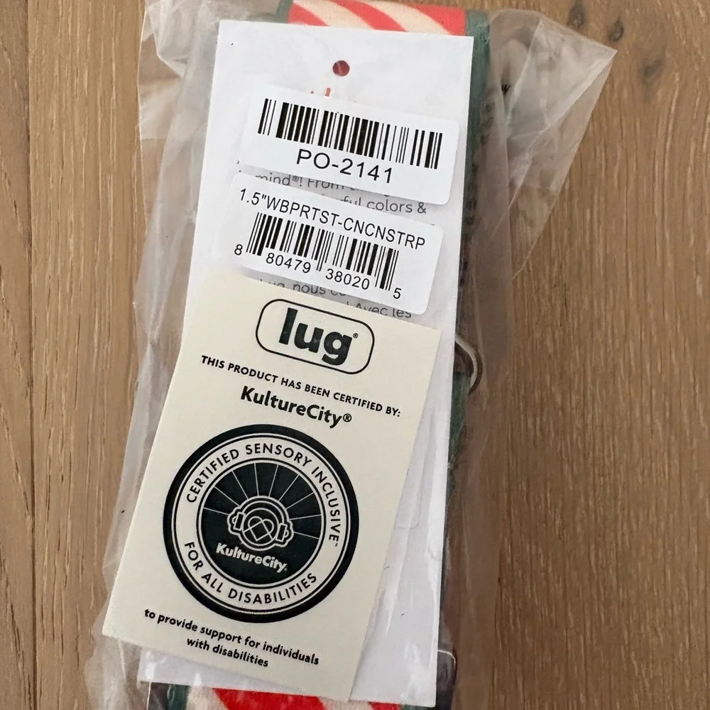 NWT Lug Candy Cane Strap - Picture 3 of 5